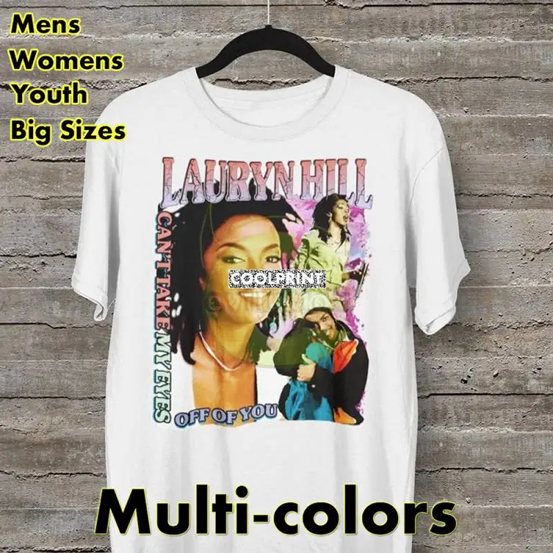 

Lauryn Hill Unisex Heavy Cotton Tee T Shirts Oversized Mens Novelty t-shirts Printed Shirts