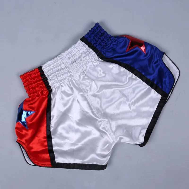 Шорты Muay Thai Wushu Sanda для взрослых тренировочные боевые шорты Bjj мужчин и женщин