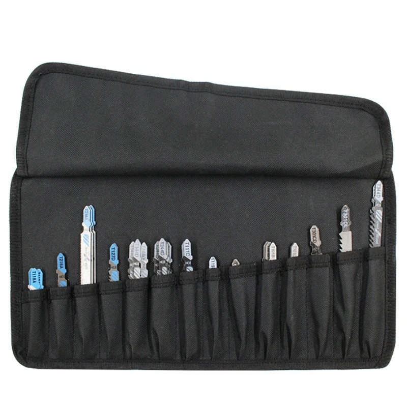 

48Pcs Jig Saw Blades Set T-Shank Metal Universal Fine Mddle Tooth Kit Cutting Tools Jig Saw Blades