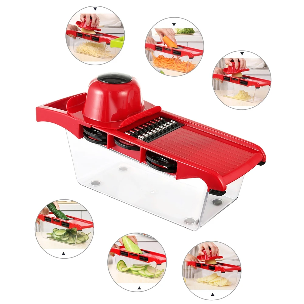 

Multi-function vegetable slicer with vegetable cutter manual kitchen accessories tool potato peeler carrot grinder cheese grater