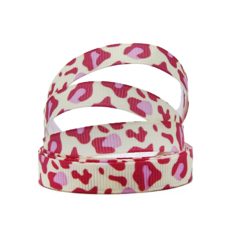 9mm David accessories 9 мм, 22 мм, 25 мм, 38 мм, версия с изображением коровы Grosgrain ленточный пошив заколки для волос подарочная упаковка материалы ручной работы, 50Yc3159 - Цвет: 9mm