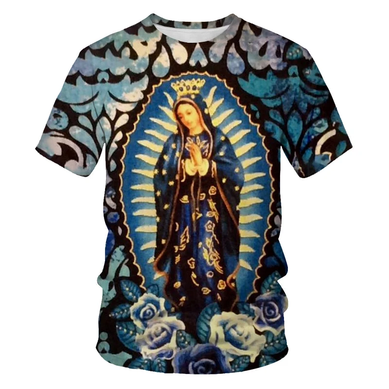 

Summer hot sale couple 3D printing graffiti painting O-neck T-shirt comfortable sports and leisure short-sleeved XXS-6XL
