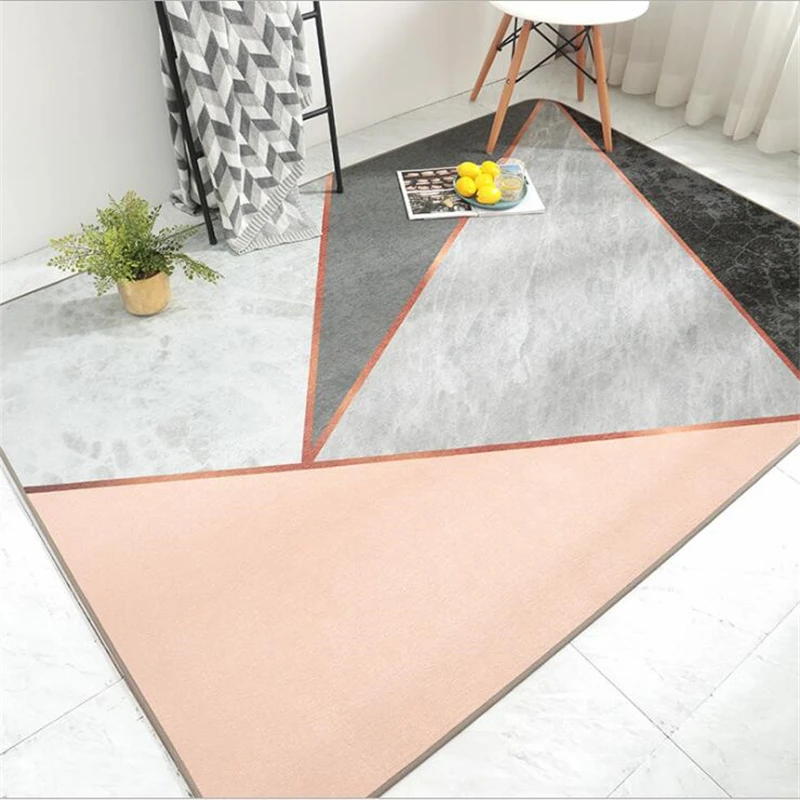 Скандинавский Геометрический стиль ковры для гостиной модный домашний ковер