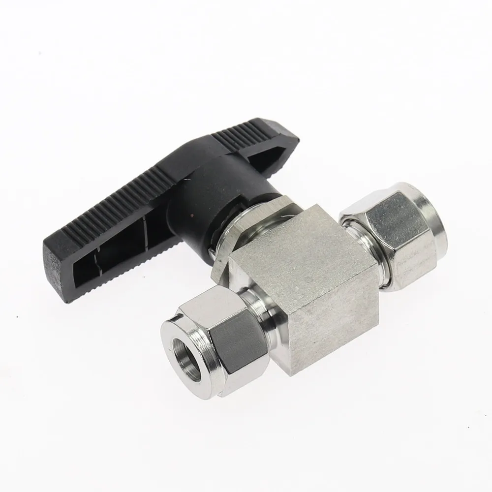 Нержавеющая сталь SS 304 гидравлический трубный шаровой клапан гнездо для