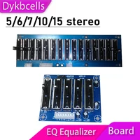 dykbcells eq equalizer board stage professional tone preamplifier amplifier stereo 51015 band equalizer power adj frequency