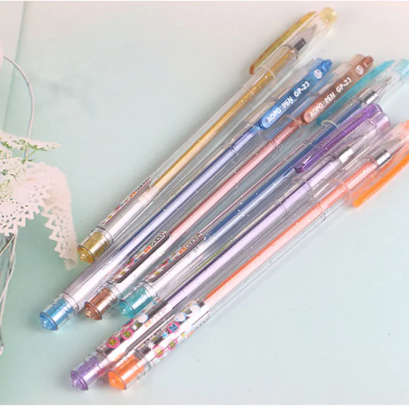 Краска для каллиграфии цвет воды тонкий наконечник маркер ручка набросок