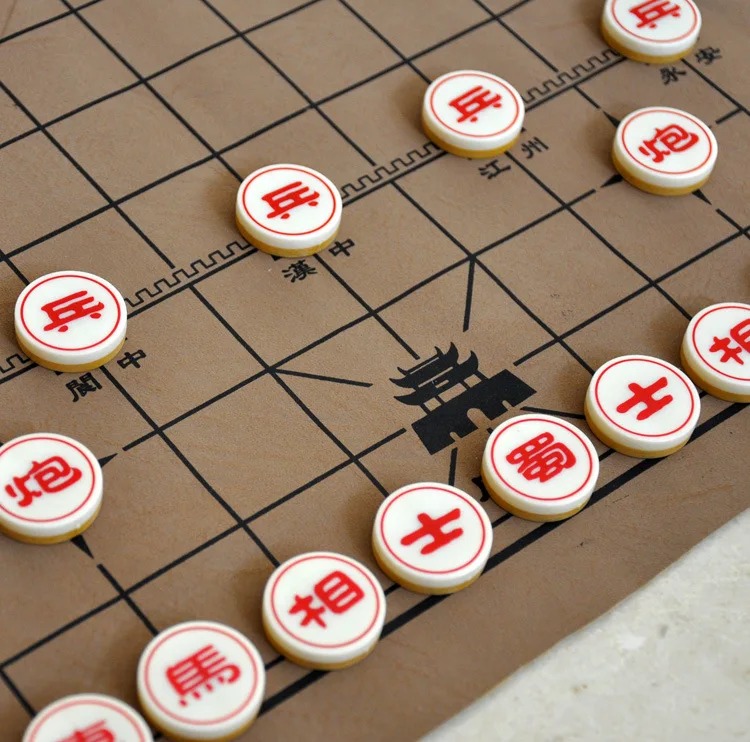 

Three Kingdoms Play Chess Creative Chess High IQ Puzzle Game Three Chess Board Game Children's Intelligence Development Toys