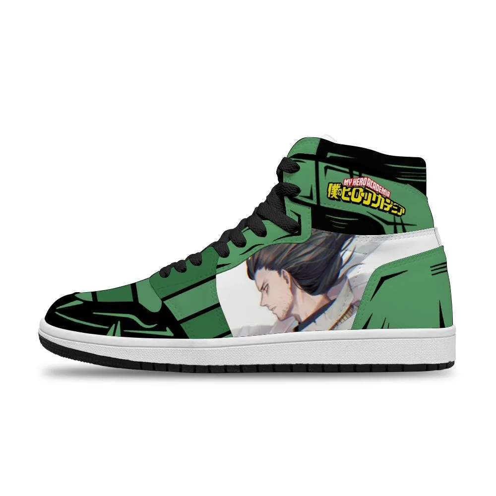 

Hot Japanese Anime Cartoon My Hero Academia Diy Printed Sports Non-Slip Casual Shoe For man Unisex trend Basketball Shoes