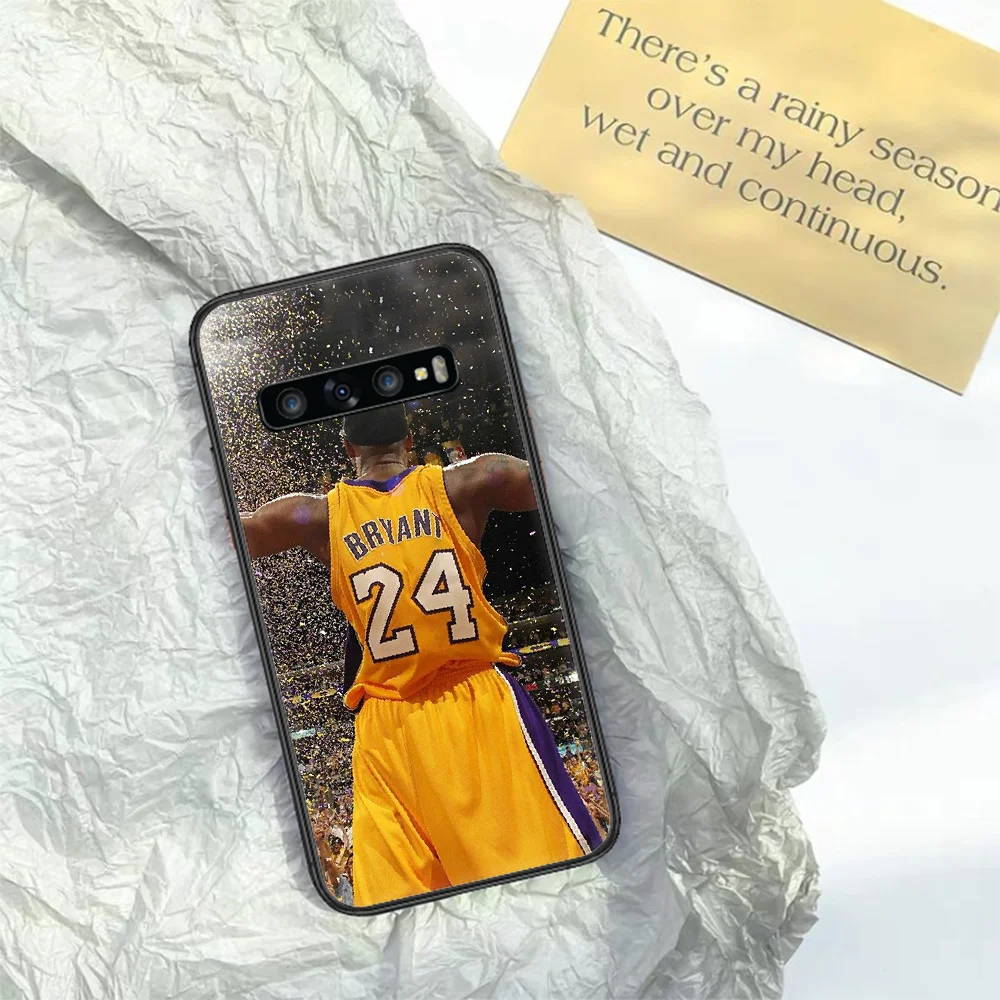 

Kobe Basketball Phone Case for Samsung Galaxy Note S 6 7 8 9 10 E 20 Ultra Edge Plus black Etui 3D Cell Tpu Waterproof Painting
