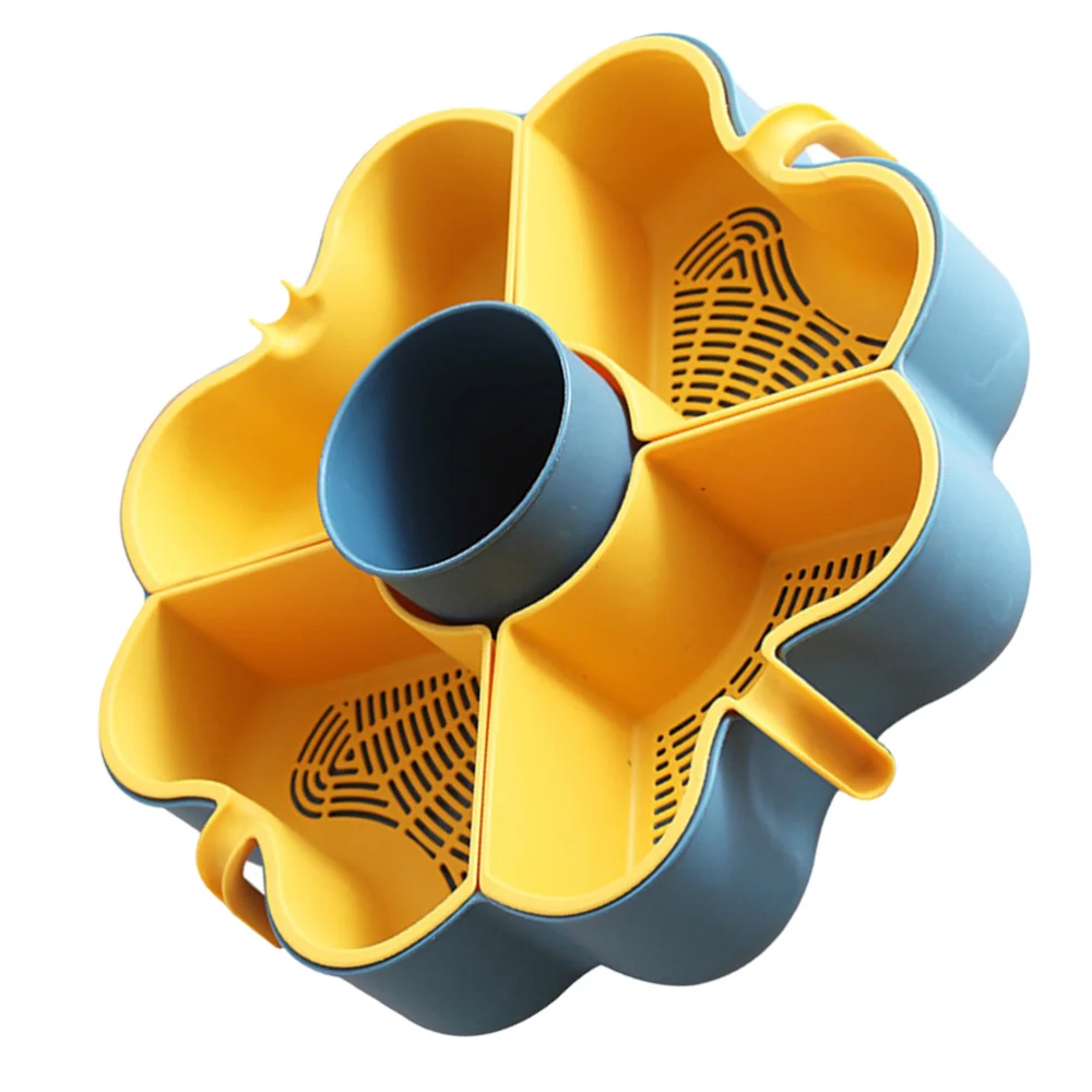 

Double Layer Draining Basket Drain Water Basket for Hotpot Fruits Vegetable