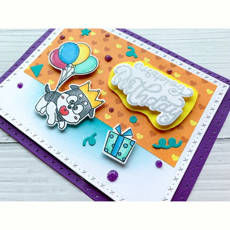 CH My Best Pal штампы и для резки металла DIY Скрапбукинг карта трафарет бумага ручной