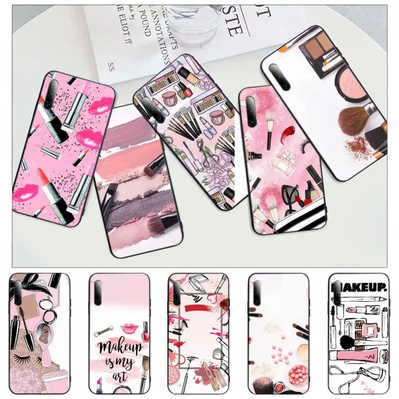 

Cosmetic lipstick make up Phone Case For iphone 12 11 13 7 8 6 s plus x xs xr pro max mini shell