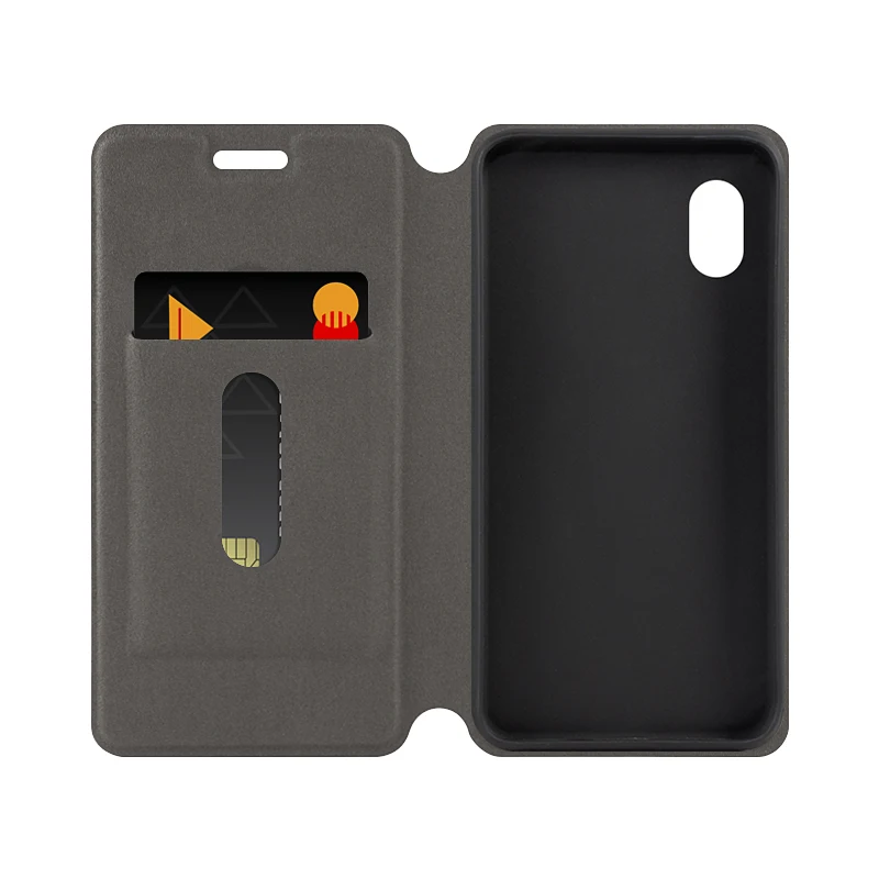 Холщовый чехол из искусственной кожи для телефона Rakuten Mini книжка деловой Мягкая