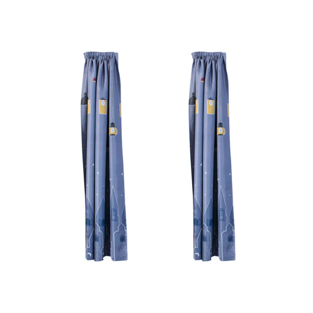 Lights Pattern Shading Short Curtain Valance 2 Panel Fabric Heavyweight Window Polyester X Windows | Дом и сад