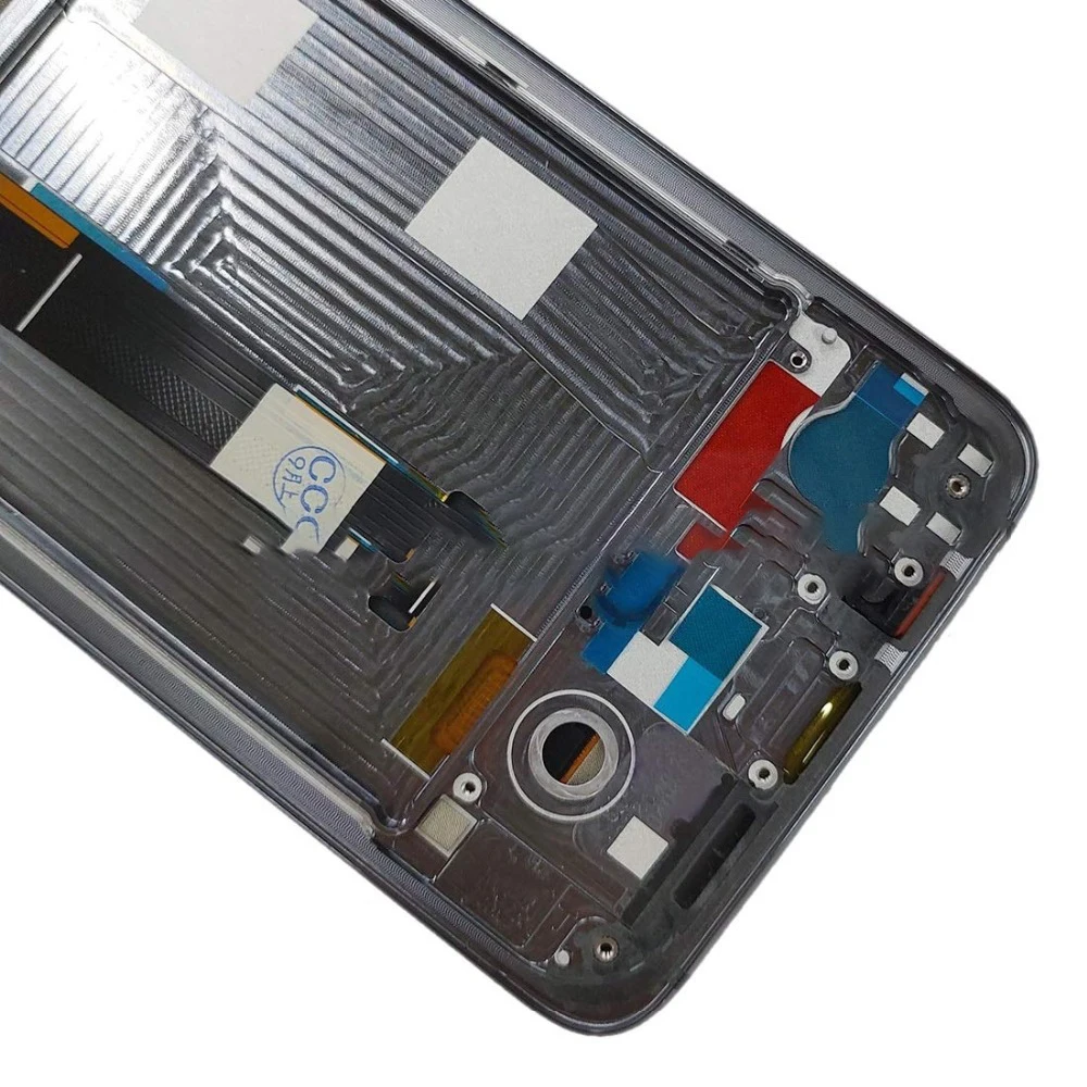 6 39 lcd for xiaomi mi 9 lcd display touch screen digitizer assembly with frame for mi9 m1902f1g phone replacement parts free global shipping