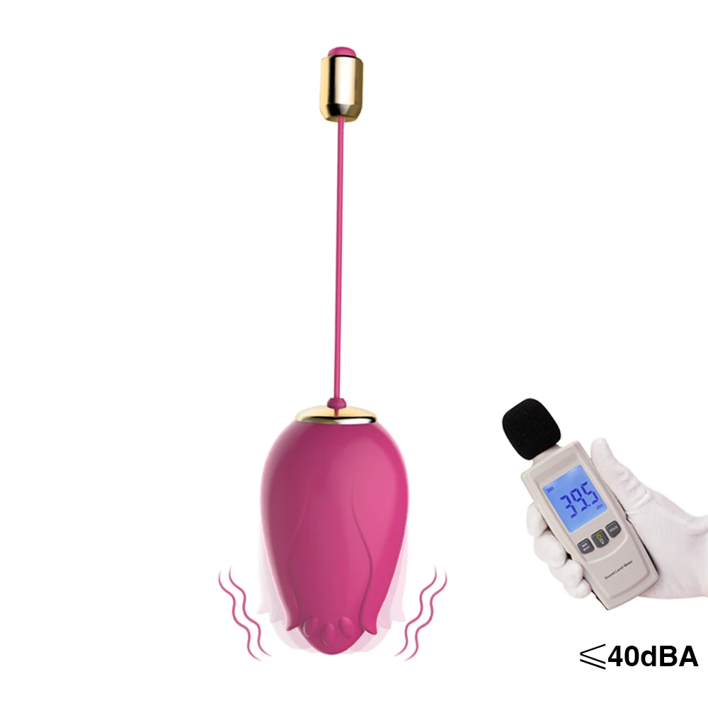 Беспроводной Вибратор Flow Bud с дистанционным управлением Вибрирующая Силиконовая