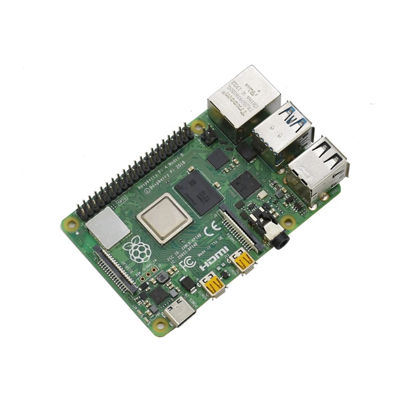 Для Raspberry Pi 4B 4G RAM DIY Kit Поддержка 2 4/5 0 GHz WIFI Bluetooth 5 с алюминиевым CNC сплавом защитный