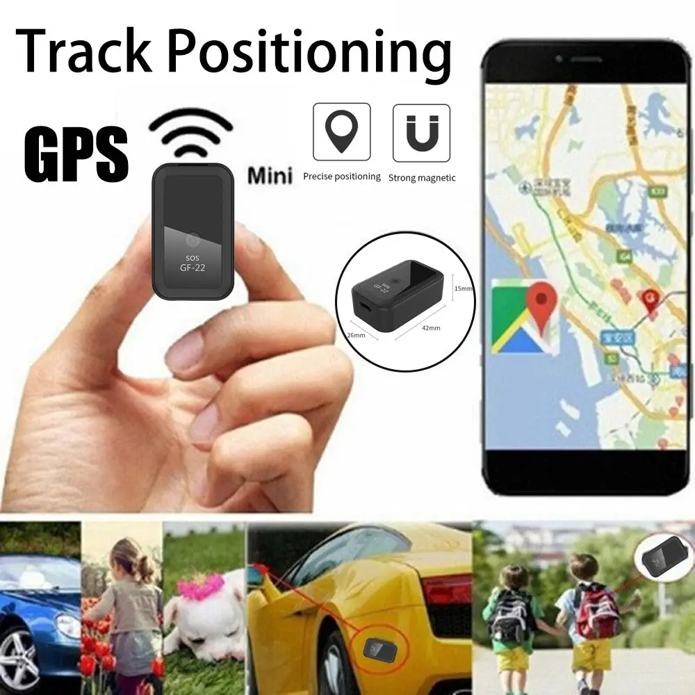 Автомобильный мини-GPS-трекер HD микрофон Wi-Fi + LBS GPS устройство против потери