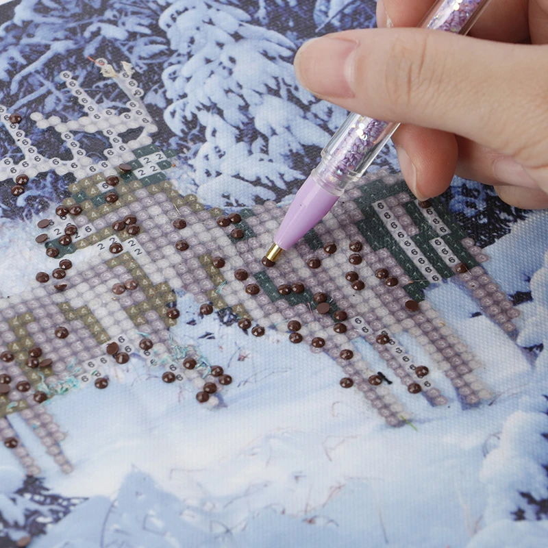 5D алмазов картина точечной фиксацией ручка Стрекоза ручки Сделай Сам Вышивка