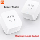 Умная розетка Xiaomi Mijia 2, шлюз с поддержкой Bluetooth, беспроводной адаптер дистанционного управления, включение и выключение, работает с приложением Mi Home