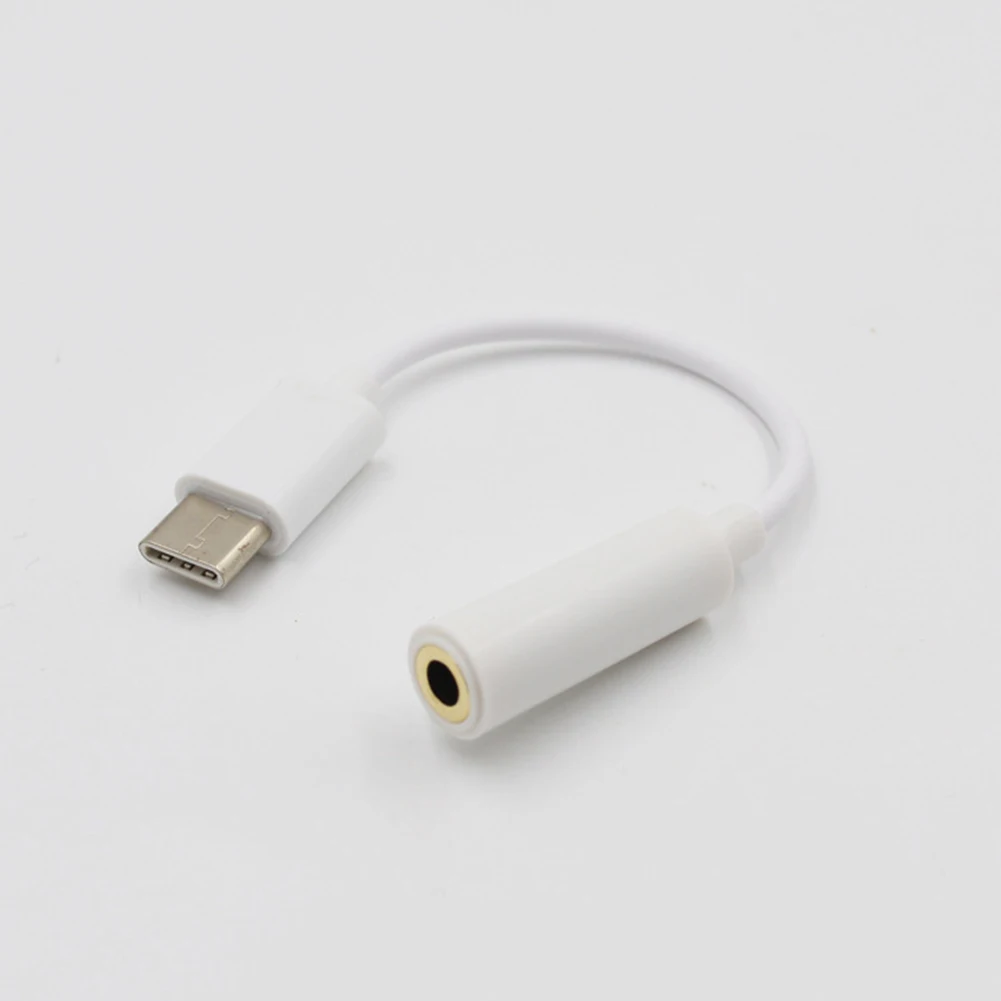 Аудиокабель для наушников Type-C-3 5 мм адаптер музыкального порта разъем AUX Xiaomi 6 Mi6