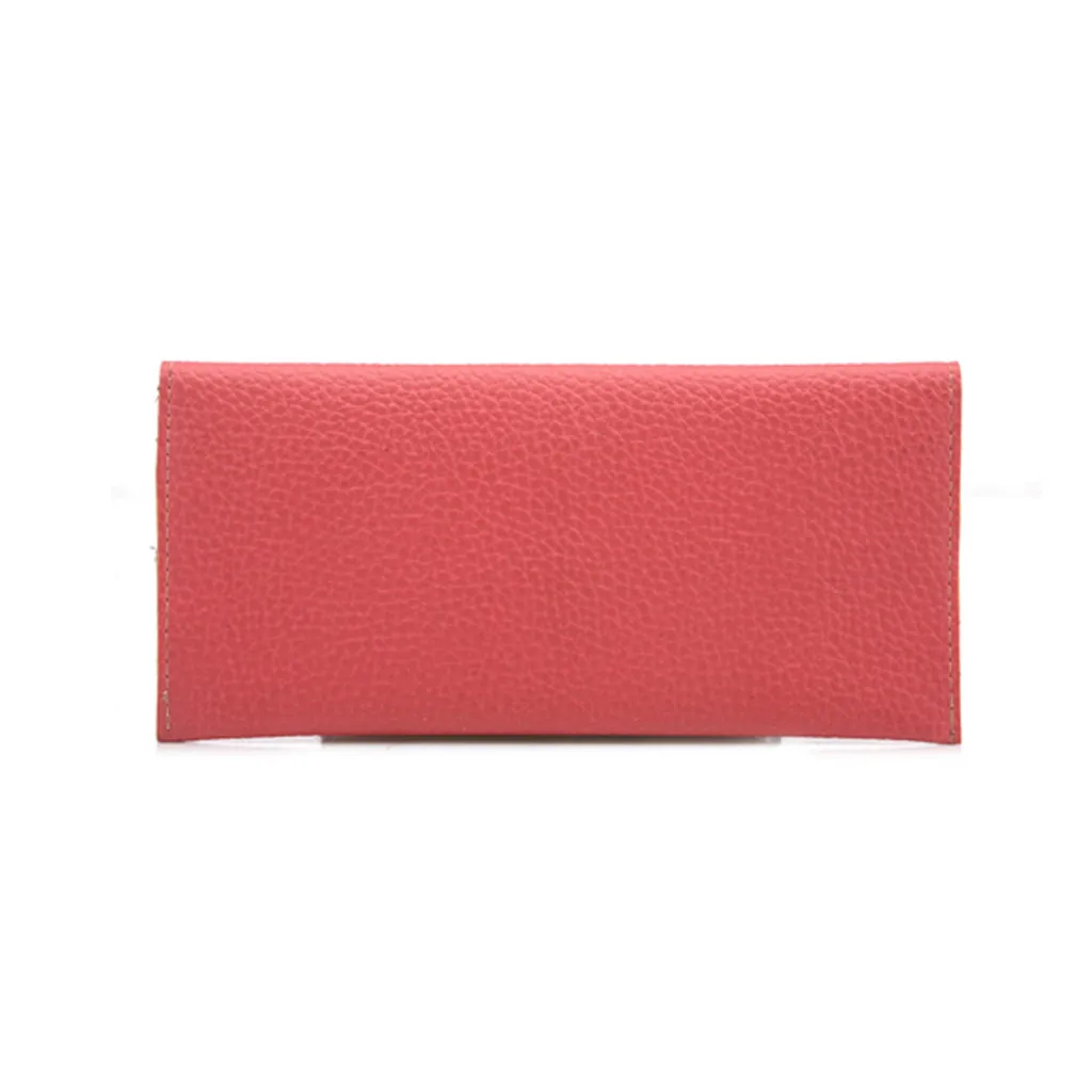 Aelicy Girls coin purse Leather Pure Color Coin Bags simple women wallets pouch Card Holder bolso nina portamonete 2020 new | Багаж и