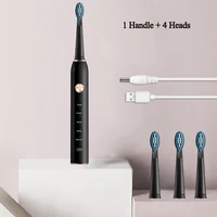 toothbrush sonic electric usb rechargeable 5 modes ultrasonic automatic brush timer waterproof dental brush teeth whitening
