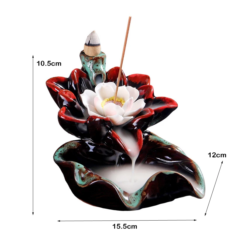 20 шт. цветные керамические Благовония украшения на удачу благовония в стиле