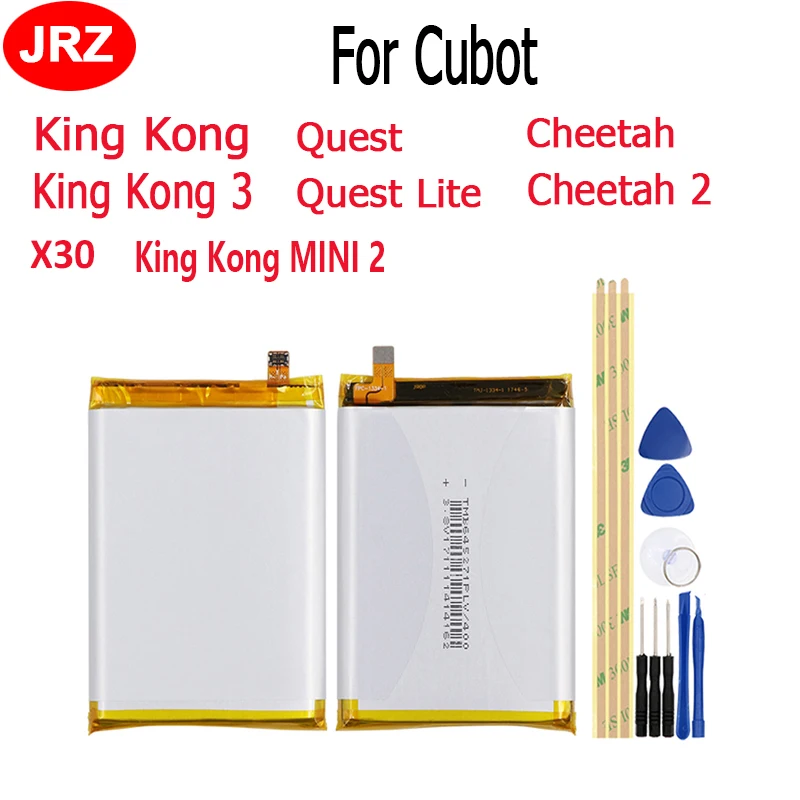 

For Cubot KingKong King Kong 3 MINI2 CS Quest Quest Lite Battery For Cubot Cheetah Cheetah 2 X30 Batteria