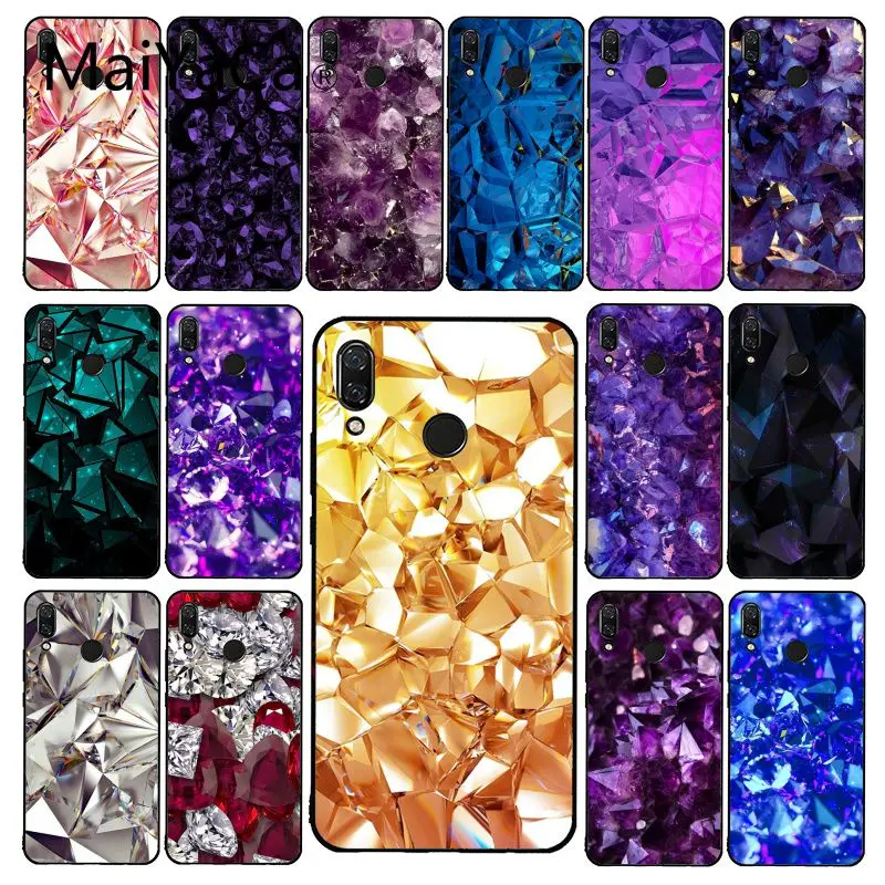 Чехол для телефона Maiyaca Crystal Diamond Xiaomi Redmi4X 6A 9 8A note pro 5Plus Note4 Note5 7 Note6Pro 8T|Бамперы| |
