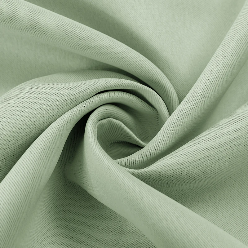 Зелёные шторы ELKA Блэкаут для окон однотонные модные домашние гостиной спальни