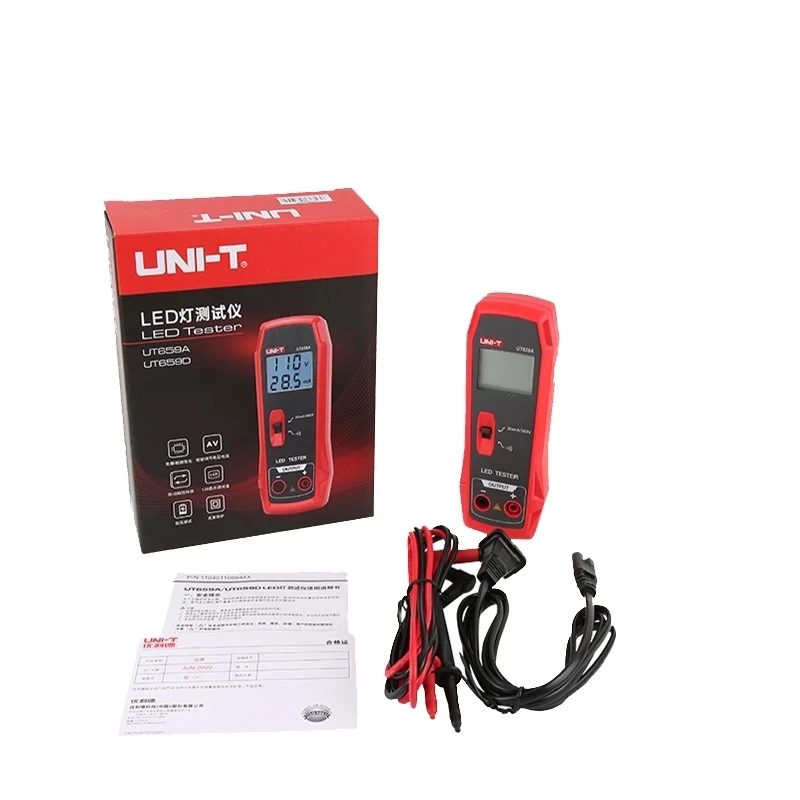 UNI-T UT659A UT659D светодиодный светильник Тесты er цепи интеллигентая (ый) Регулировка