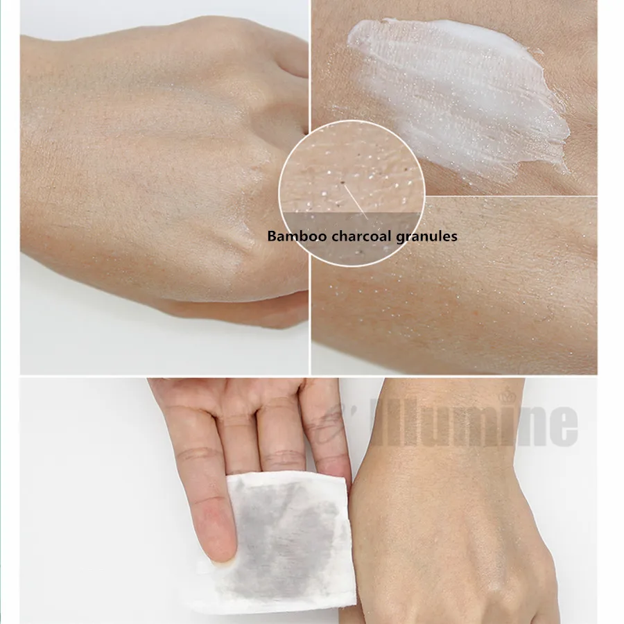 Детоксикационный крем с бамбуковым углем глубокий питательный массажный для