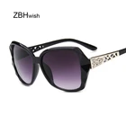 Солнцезащитные очки женские, крупные, винтажные, с большой оправой