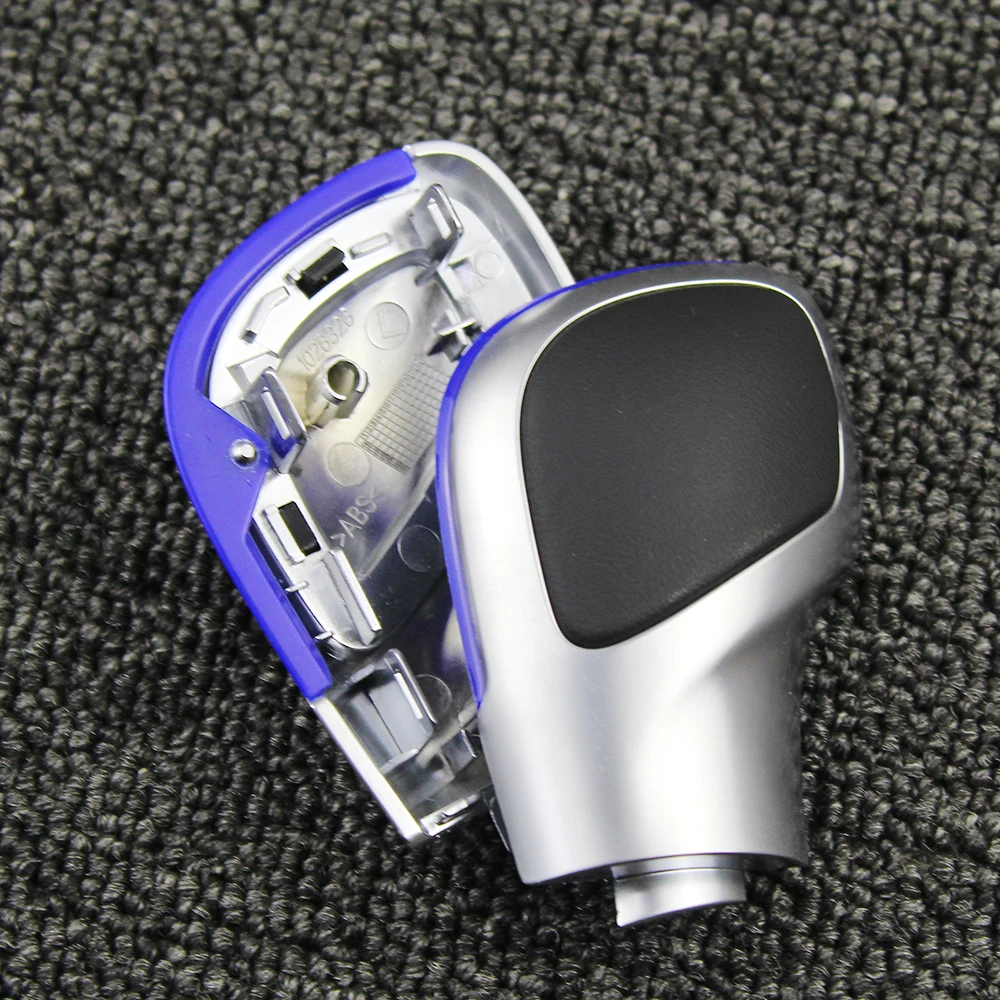 Синяя хромированная матовая ручка переключения передач DSG крышка крышки для