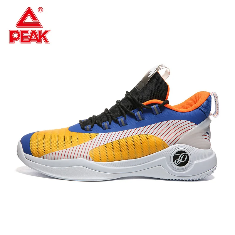 PEAK Sneaker Tony Parker Series  Basketball Men Shoes P-MOTIVE Technology Rebound Comfortable Court  Sneakers Walking Shoes