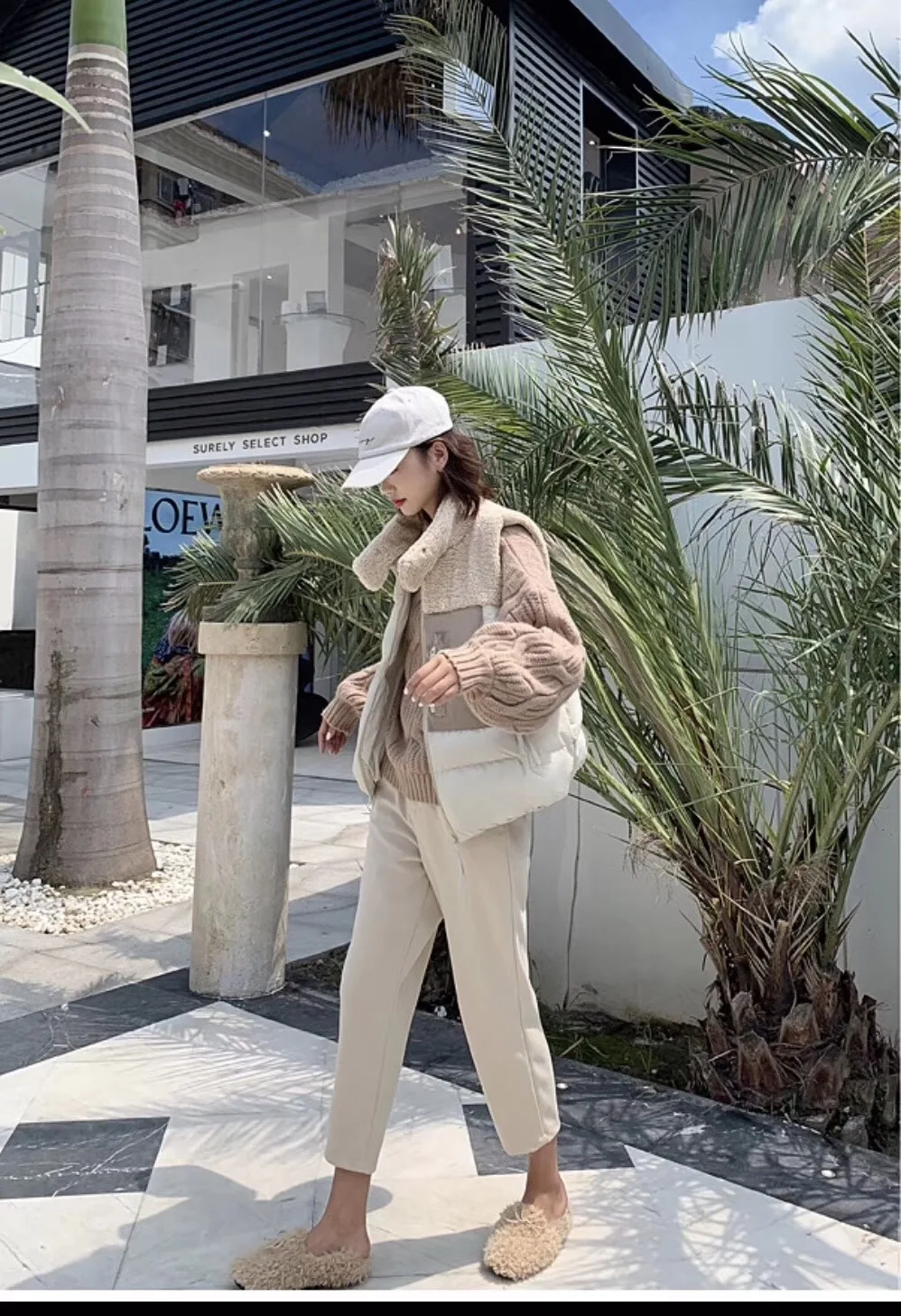 Женский меховой лоскутный жилет 2019 осень и зима короткий из искусственной