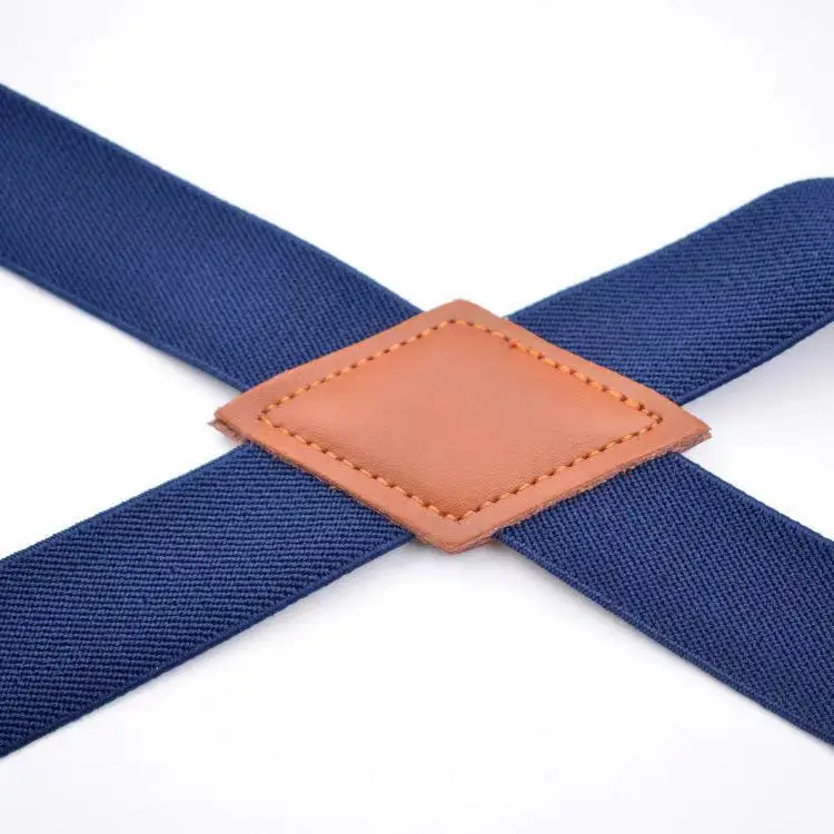 

2.5cm two-clip unisex strap, elastic and elastic hook strap