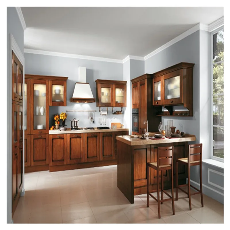 Ресторанное оборудование кухонный шкаф из твердой древесины | Строительство и