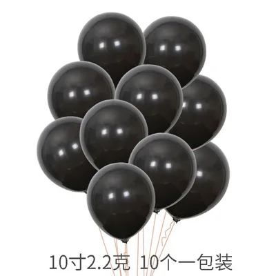 10 шт. 2 5 г дюймов черный оранжевый шар 25 латексные баллоны рождественские товары