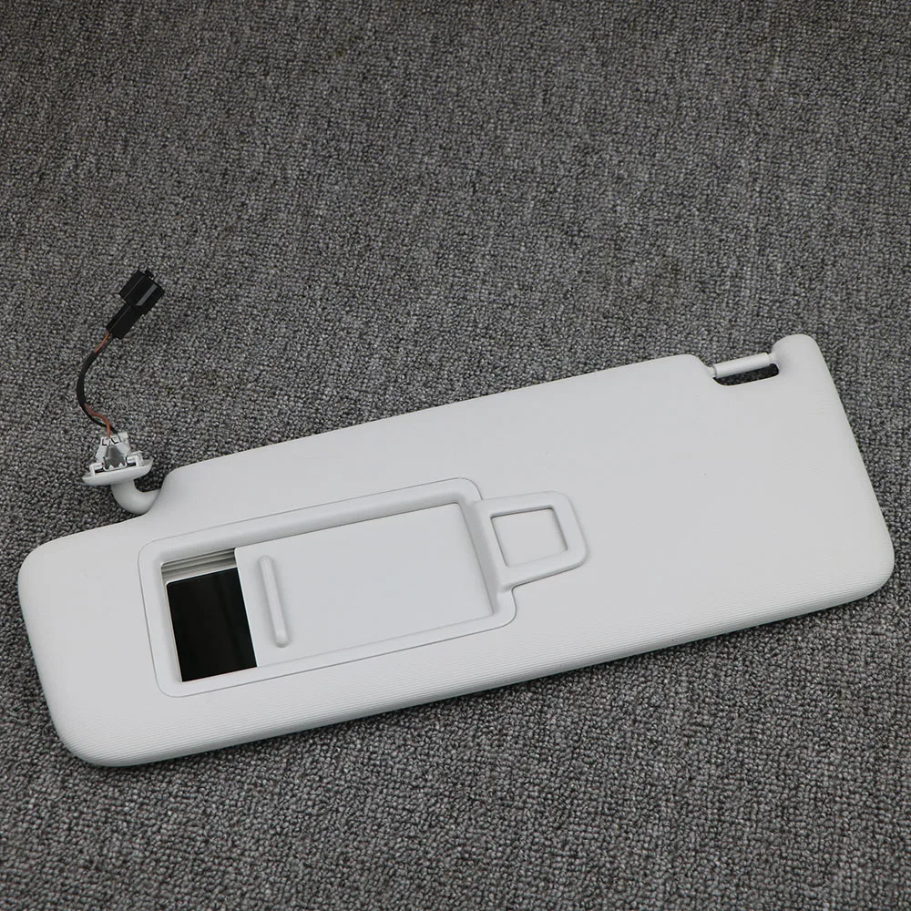 

Солнцезащитный козырек 5GG857551, с зеркалом для макияжа, серого цвета, для VW Golf 7, SportsVan Jetta MK7, T-Cross, Passat B8, CC, E-Golf, T-Roc