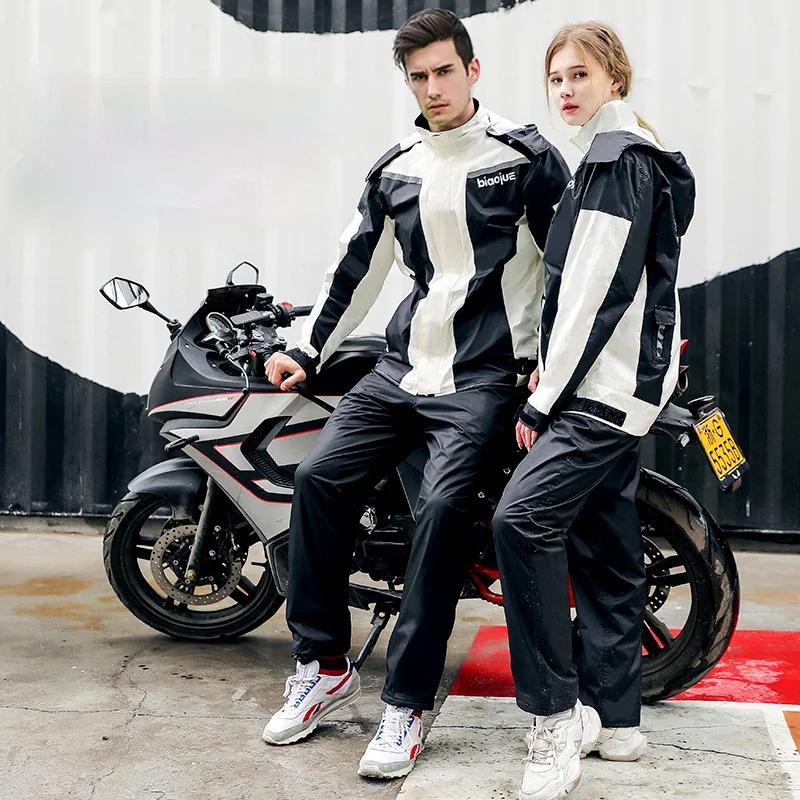 Модный водонепроницаемый мужской дождевик для езды на велосипеде пешего туризма