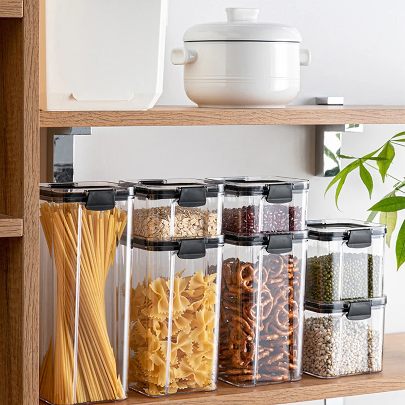 

kitchen organizer and storage container food box rangement cuisine pojemniki kuchenne boite alimentaire conservation plastic jar