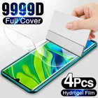 Гидрогелевая пленка для Xiaomi Redmi Note 10788T99S Pro 9A, Защитная пленка для POCO F3, M3, X3 Pro, 4 шт.