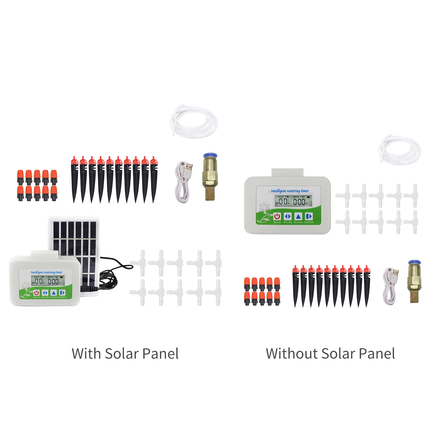 Умная Система капельного орошения с солнечной батареей|Садовые регуляторы для