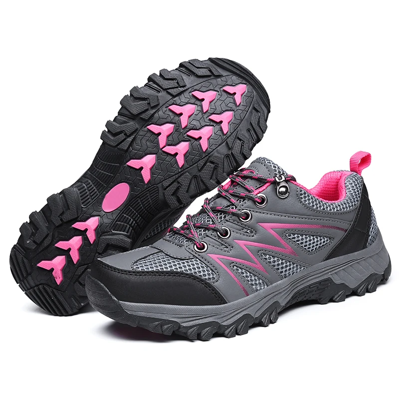 Женские походные туфли женские нескользящие дышащие прогулочные треккинговые
