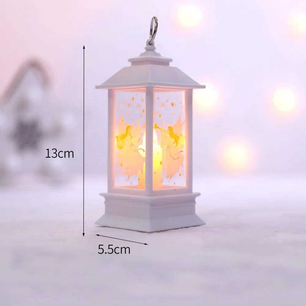 Рождественская свеча с светодиодный светильник из ПВХ для чая имитация пламени