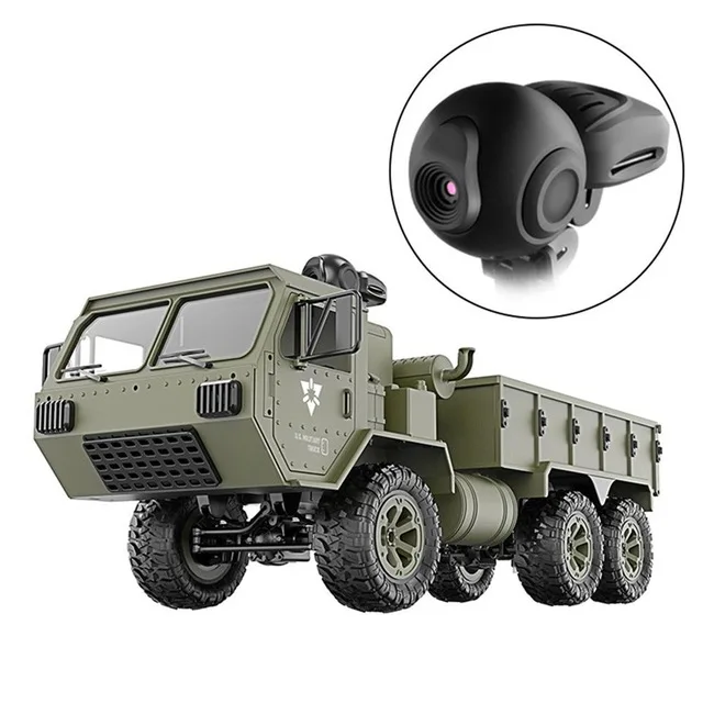 Радиоуправляемый Военный автомобиль Fayee FY004A 1/16 2 4G 6WD с дистанционным управлением