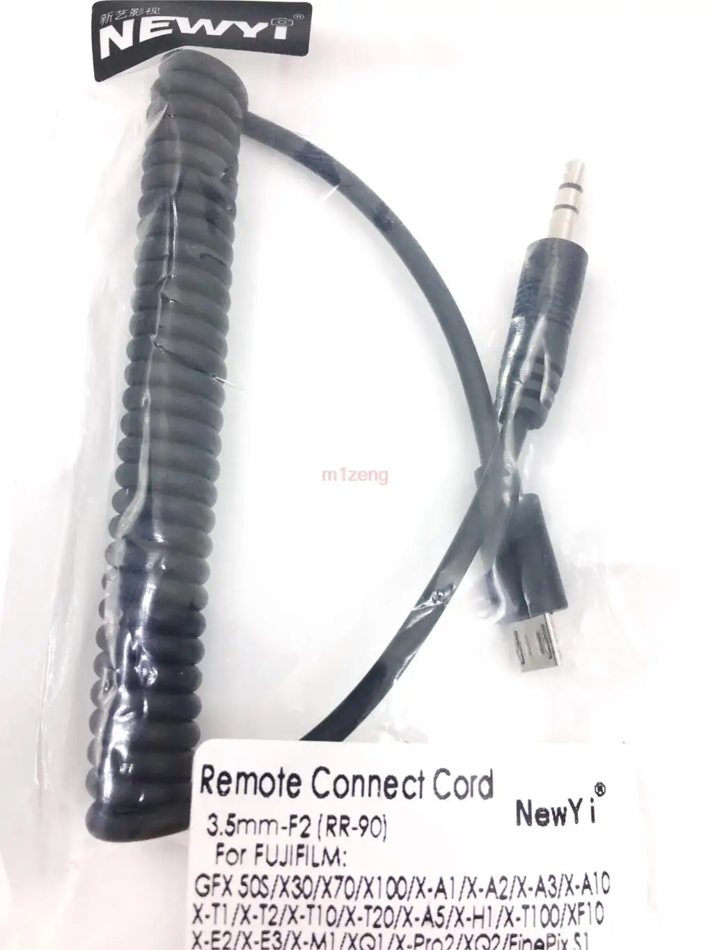 2.5/3.5mm-RR-90 Shutter Release Connecting cable cord for fujifilm Fuji XA1/2/3 XE2 XT2 XT20 XT1 XT10 x70 x100 xh1 xm1 camera |
