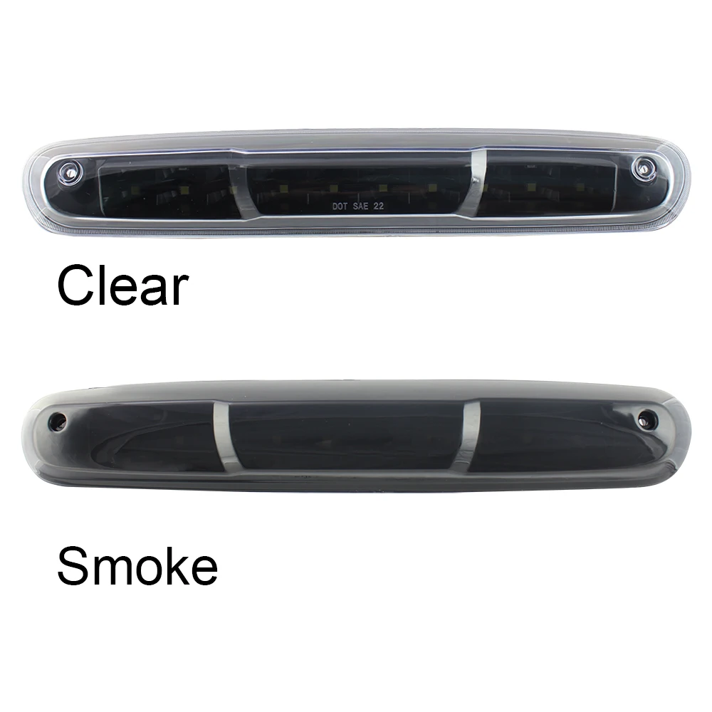 Third Stop Led Light High Mount LED 3rd Brake Taillight Smoke Clear for Chevy Silverado GMC Sierra 2007-2013 | Автомобили и